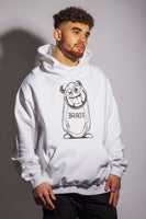 White Chester Oversized Hoodie